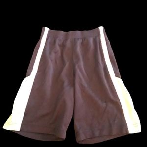 Boys black shorts, size 7